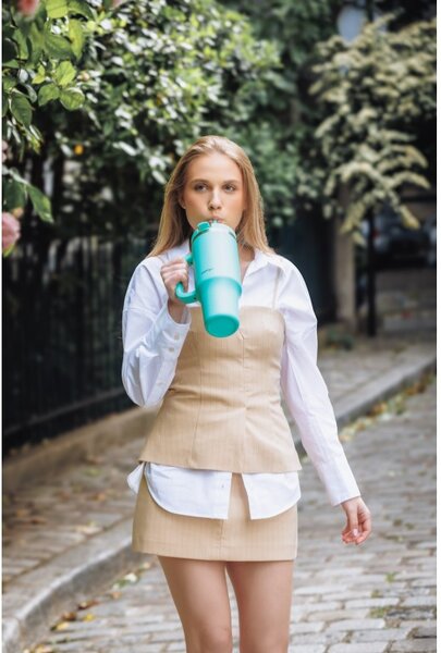 Contigo Termohrnek 1200 ml, zelená