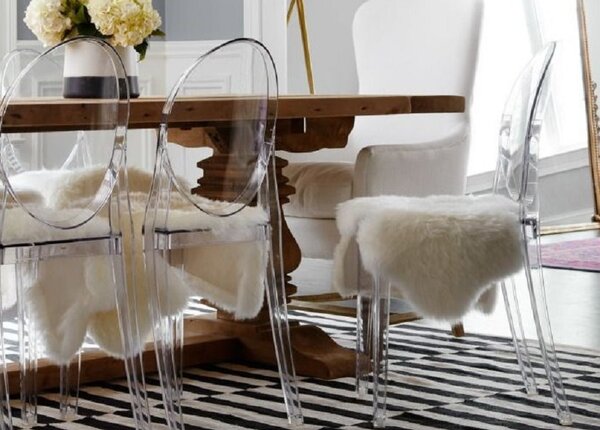 Skinnwille Home Collection Islandská ovčí kožešina Nelly, bílá Offwhite, 90x55 cm