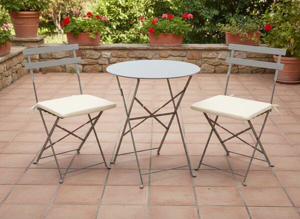 Garden Line Podsedák na židli HUDA 40x40x3 cm béžový