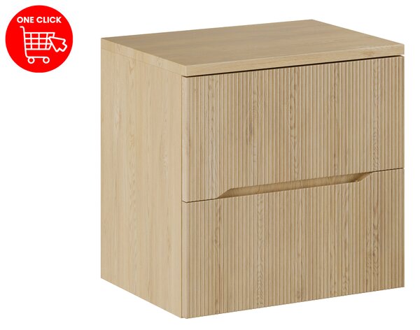 Comad Koupelnová skříňka pod deskové umyvadlo Nordic Cremona 60 cremona dub