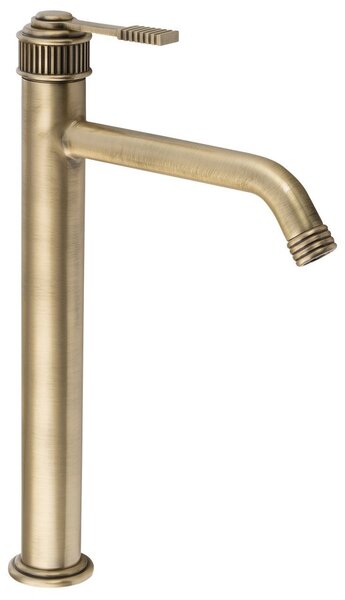 Sapho Sapho, VERSI stojánková umyvadlová baterie vysoká, prodloužená hubice, bronz, RV007/18