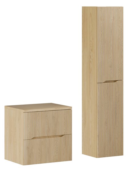Comad Set koupelnového nábytku Nordic Cremona 60 dub cremona (3 kusy nábytku)