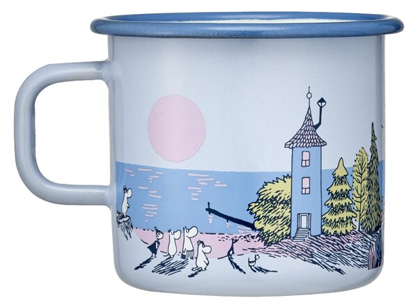 Muurla Hrnek Moomin Sunset 0,55l, smalt / modrý