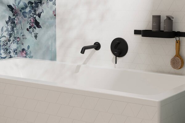 Hansgrohe Zesis S - Vanová baterie pod omítku, černá matná 74415670