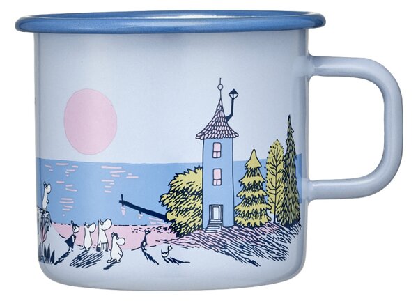 Muurla Hrnek Moomin Sunset 0,55l, smalt / modrý