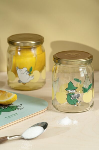 Muurla Zavařovací sklenice Moomin Joyful Apples 0,5l