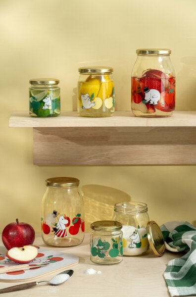 Muurla Zavařovací sklenice Moomin Joyful Apples 0,3l