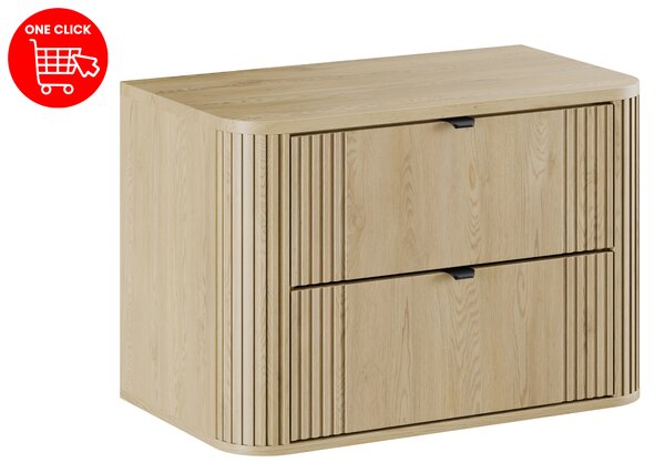 Comad Koupelnová skříňka pod deskové umyvadlo Ovalia Cremona 80 dub cremona