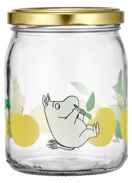 Muurla Zavařovací sklenice Moomin Joyful Apples 0,5l
