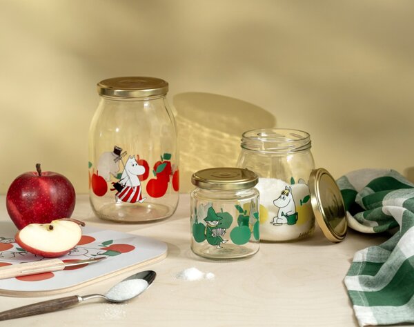 Muurla Zavařovací sklenice Moomin Joyful Apples 0,3l