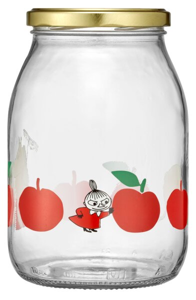 Muurla Zavařovací sklenice Moomin Joyful Apples 1l