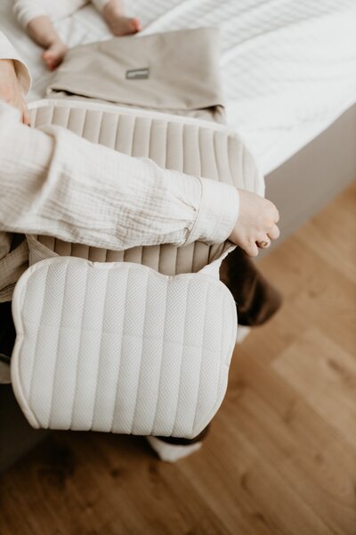 Skládací přebalovací podložka a plenkovník Sleepee Grey