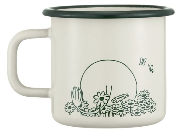Muurla Hrnek Moomin Summer Crush 0,37l, smalt / béžový