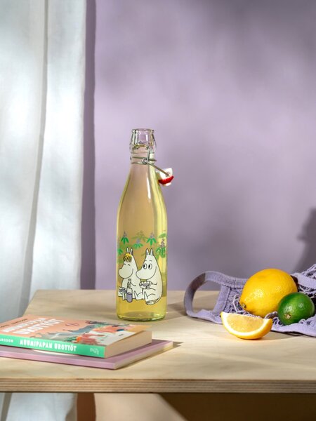 Muurla Skleněná lahev Moomin Elderberries 0,5l