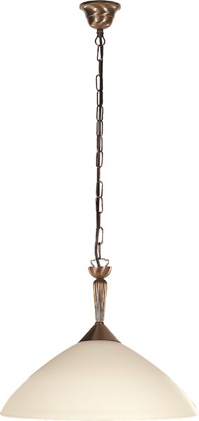 Rabalux 8176 Regina - Závěsný kuchyňský rustikální lustr 1 x E27, Ø 40cm (Rustikální závěsné svítidlo nejen do kuchyně)