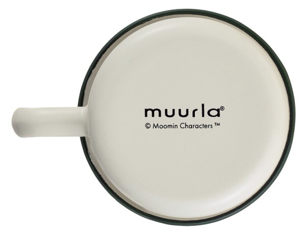 Muurla Hrnek Moomin Summer Crush 0,37l, smalt / béžový