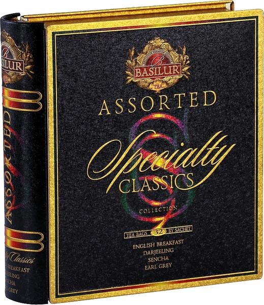 ČAJ BASILUR BOOK ASS SPECIALTY PLECH 32 SÁČKŮ