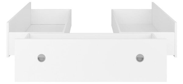 Zásuvky pod postel BRW Nepo Plus 140 cm (bílá) (3ks)