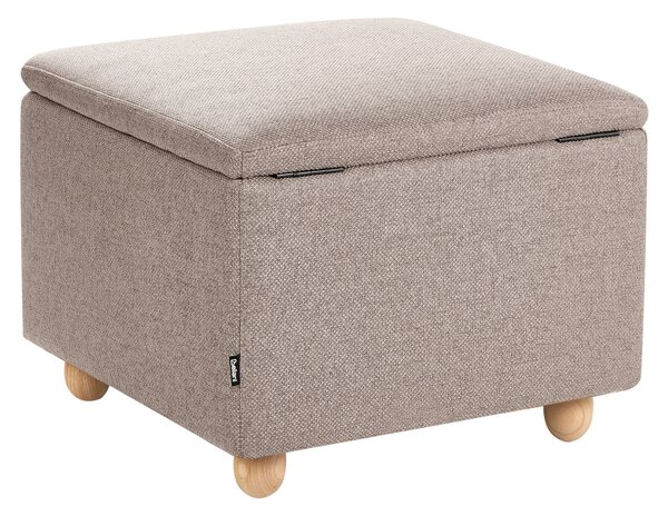 Úložný puf FERNDALE Tkanina Béžová