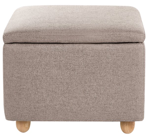 Úložný puf FERNDALE Tkanina Béžová