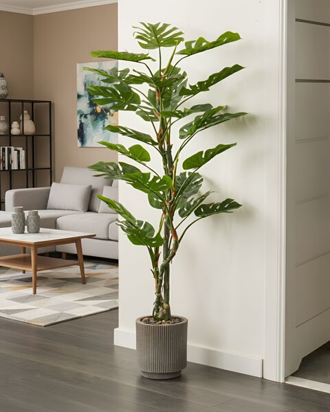 Umělá rostlina MONSTERA 155 cm Zelená