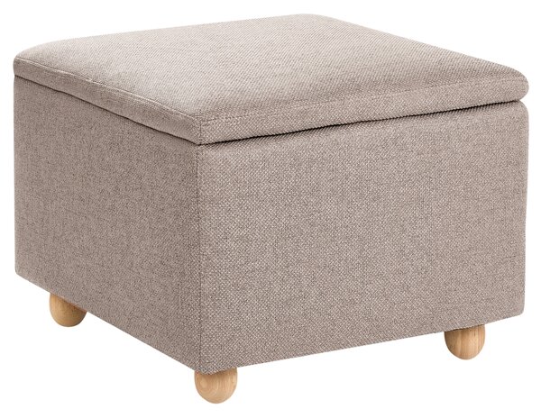 Úložný puf FERNDALE Tkanina Béžová