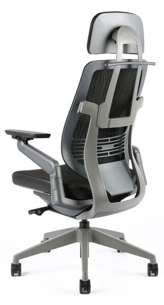 Office Pro Zdravotní židle KARME MESH s opěrkou hlavy Barva potahu: A10-mesh černá