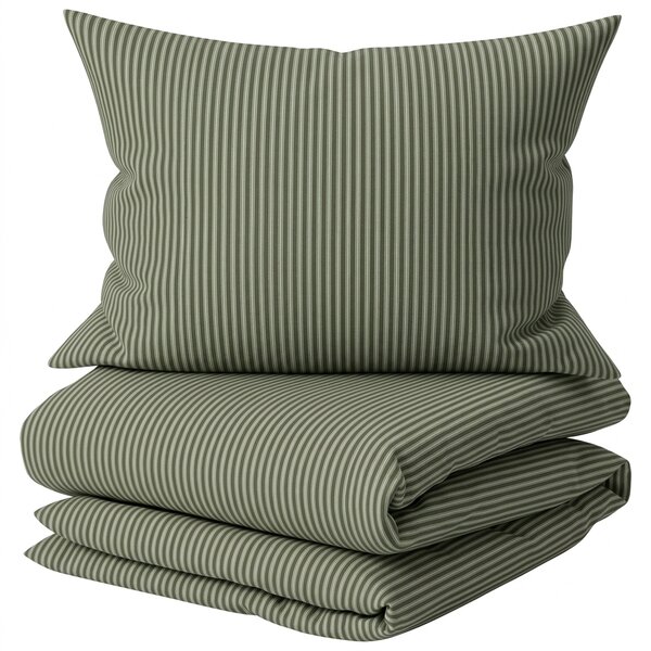 Bavlněné povlečení SOFT STRIPES zelené Rozměr povlečení: 70 x 80 cm | 140 x 200 cm