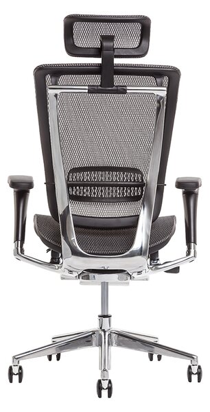 Kancelářská ergonomická židle LACERTA — více barev, nosnost 150 kg Antracit