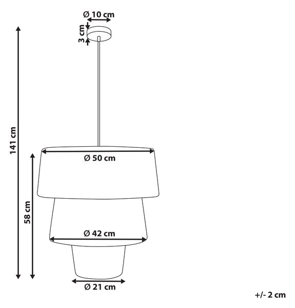Závěsná lampa PREMAT Proutí Přírodní
