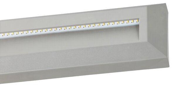 Rabalux 8011 Pueblo LED venkovní svítidlo | Přírodní bílá | 16W | Šedá - r-8011