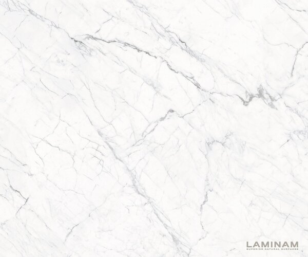 DELIFE Jídelní stůl Edge tvar oválný 180-220x100 cm keramika Laminam® Statuarietto bílá Spider plochá ocel nerezová ocel grafit rozkládací