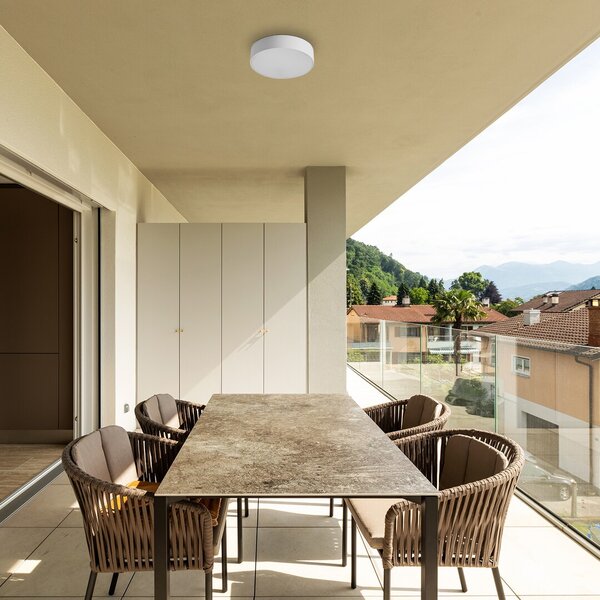 Rabalux 7893 Tartu LED Stropní venkovní světlo | Variabilní | Bílá | 18W - r-7893
