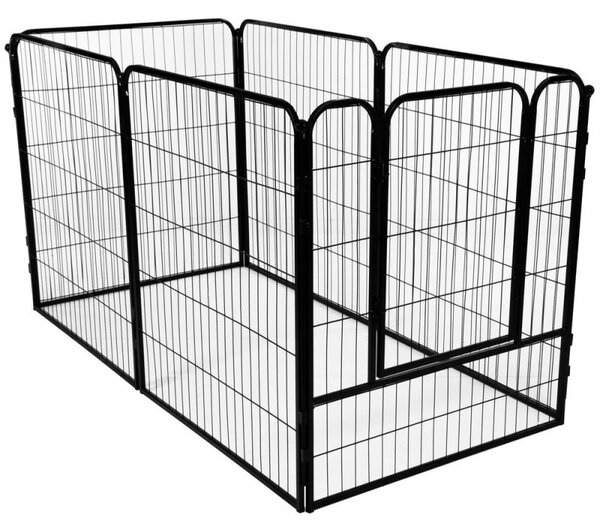 Skladací ohrádka pro psa - výběh pro štěnata 158x100 cm SPRINGOS PA1022