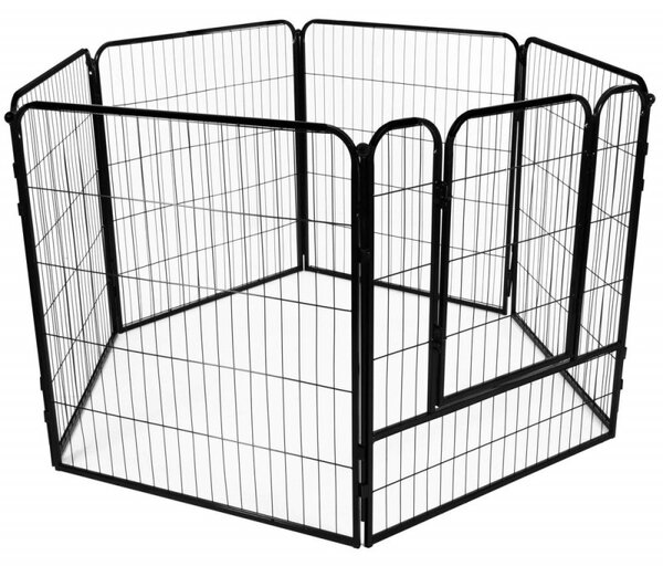 Skladací ohrádka pro psa - výběh pro štěnata 158x100 cm SPRINGOS PA1022