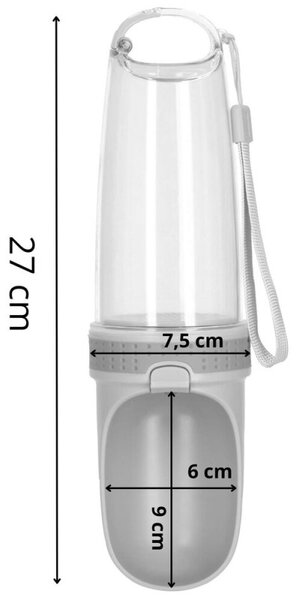 Cestovní láhev pro psy 350 ml SPRINGOS PA0300