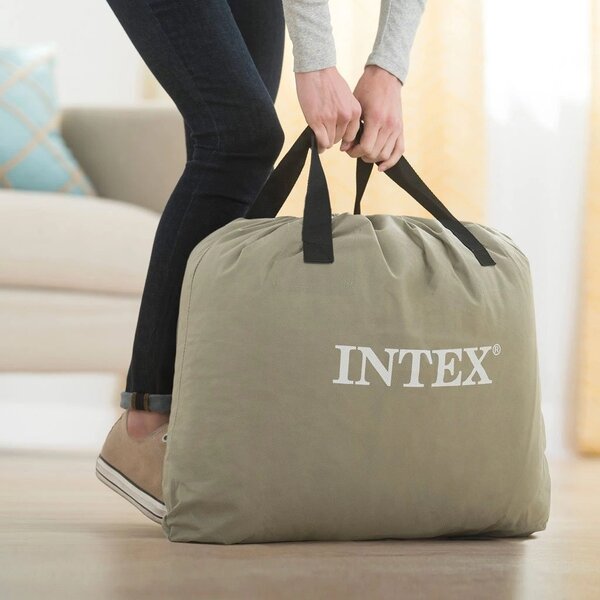 Intex Ultra Plush Queen 236 x 152 x 86 cm, nafukovací matrace s čelem