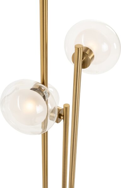 -25 % Dny MOMENTI– Richmond Skleněná stojací lampa Luva 140 cm