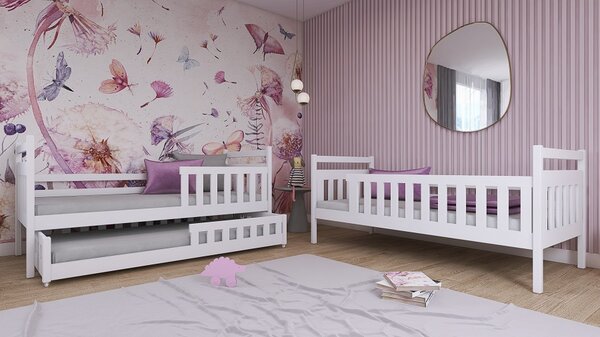Patrová postel Olivia - bílá Velikost spací plochy: 160x80