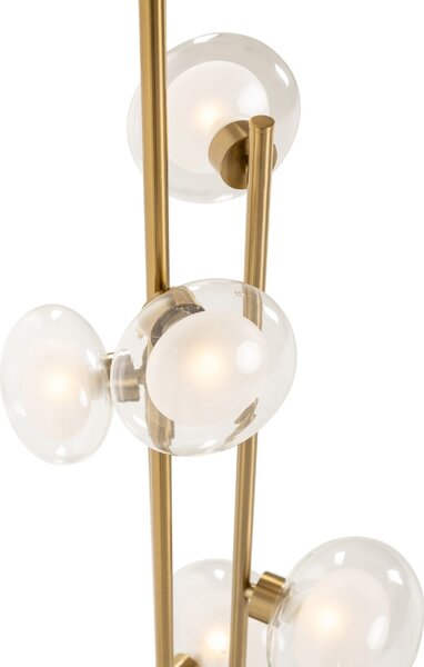 -25 % Dny MOMENTI– Richmond Skleněná stojací lampa Luva 140 cm