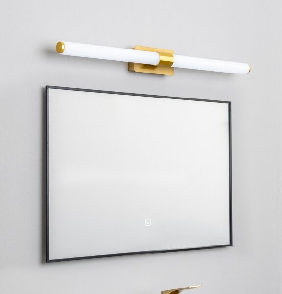 Brilagi - LED Koupelnové osvětlení zrcadla DIANA LED/10W/230V IP44 zlatá