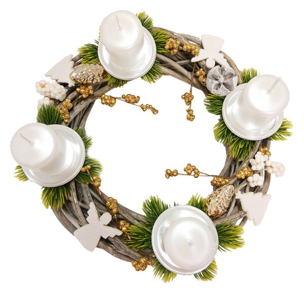 Adventní svícen Dekorativní Adventní svícen