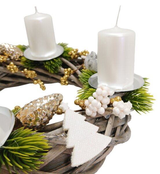 Adventní svícen Dekorativní Adventní svícen