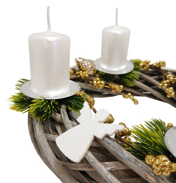 Adventní svícen Dekorativní Adventní svícen