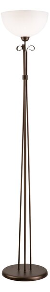 Lamkur LP1.6 ADELE brown 21294 - Stojací rustikální lampa (Stojací lampa v rustikálním stylu)