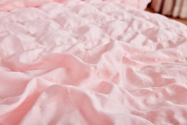 Krepové povlečení polycotton Neapol růžové 200x140cm+90x70cm TiaHome