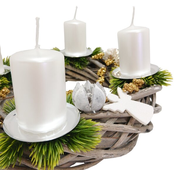 Adventní svícen Dekorativní Adventní svícen