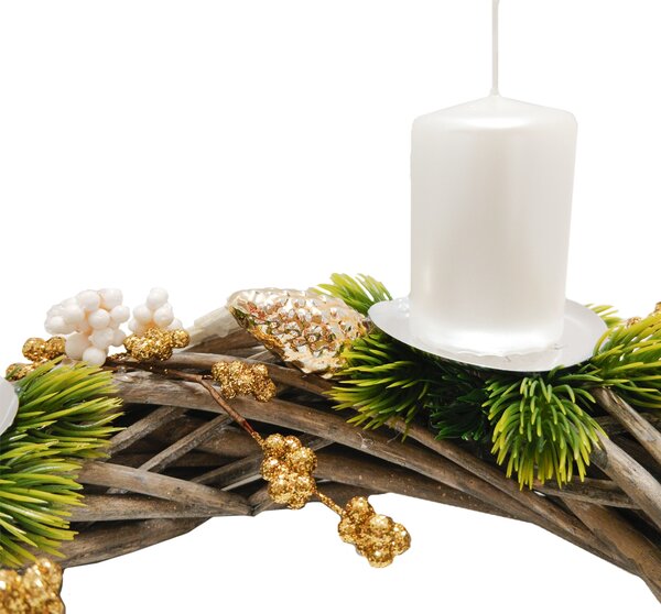 Adventní svícen Dekorativní Adventní svícen