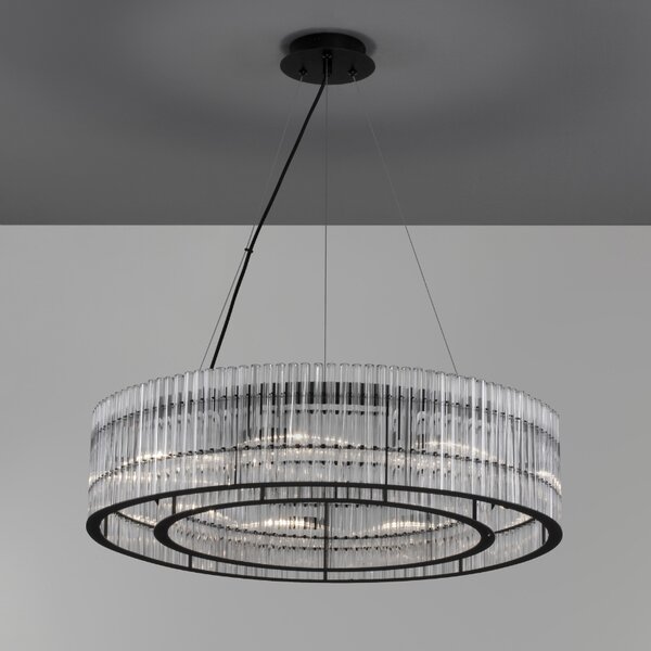 -25 % Dny MOMENTI– Skleněné závěsné světlo Nova Luce Barok 70 cm