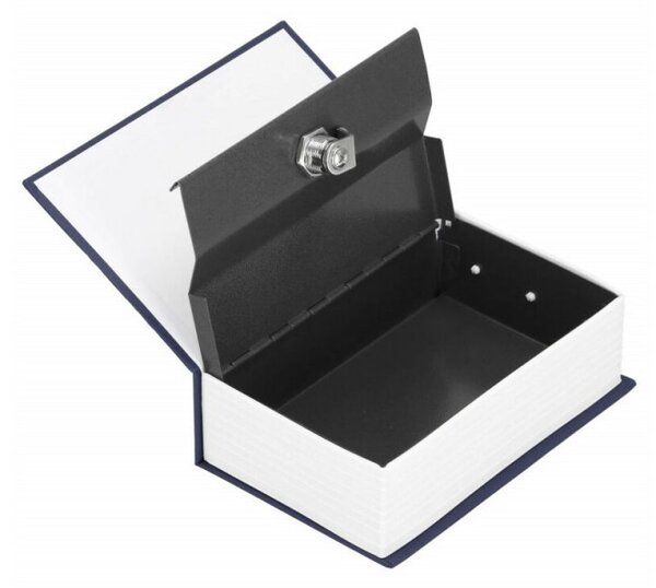 Trezor kniha SPRINGOS SAFEBOOK L modrý